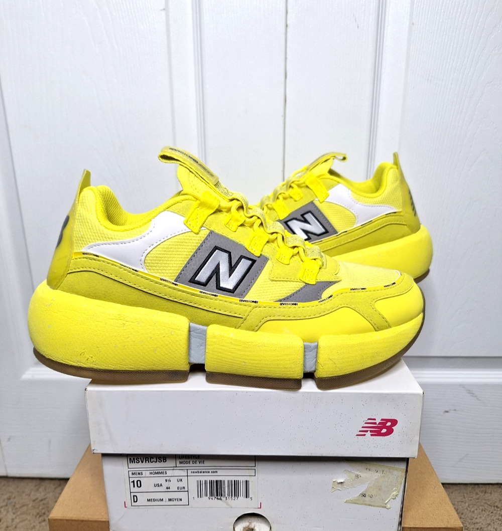New Balance Jaden Smith Vision Racer Sunflower Yellow MSVRCJSB size 10